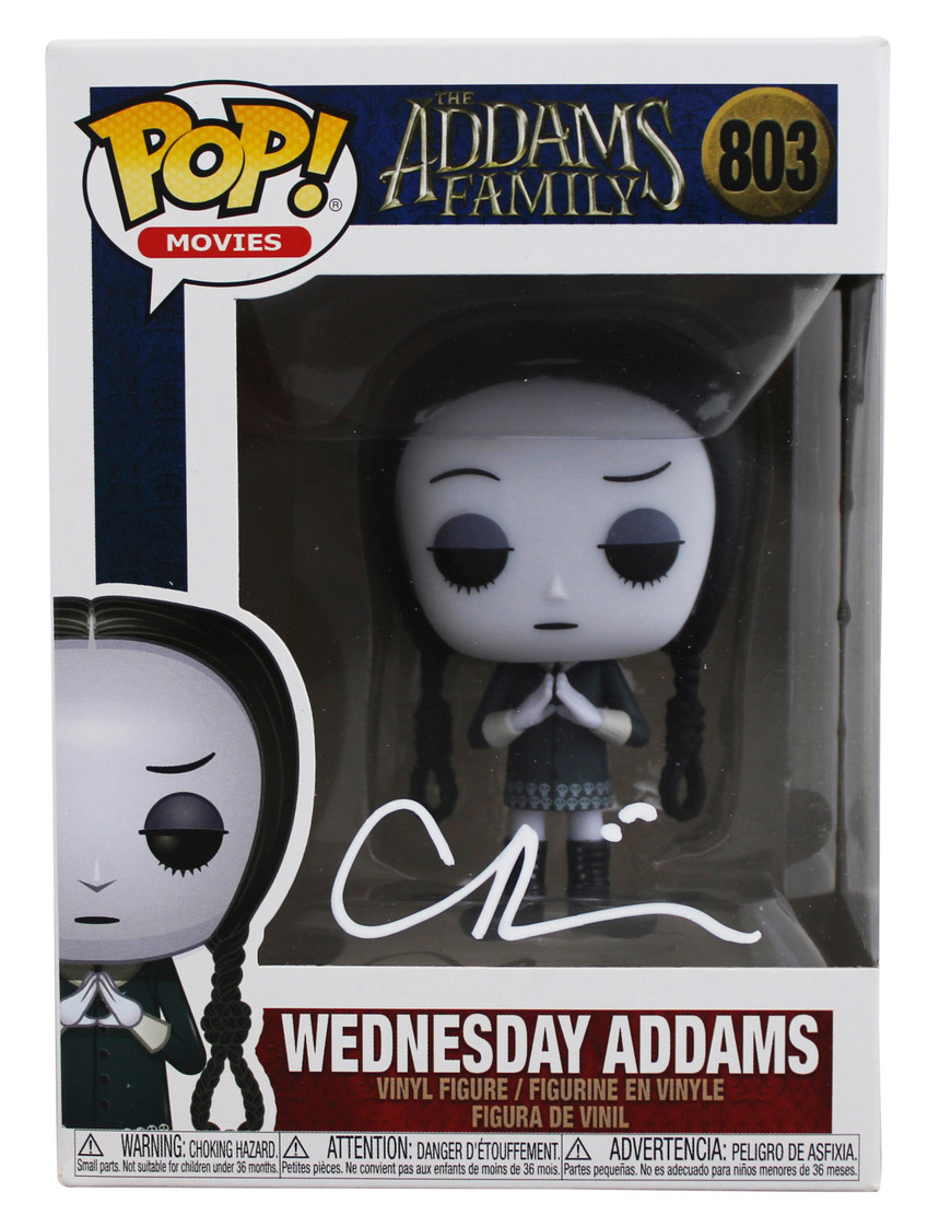 Christina Ricci The Addams Family Signed #803 Funko Pop Figure BAS