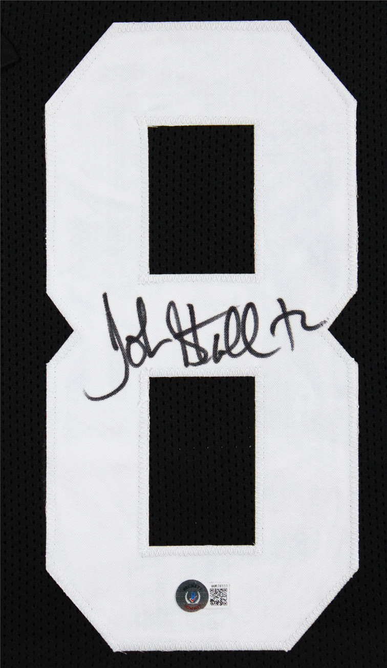 John Stallworth Authentic Signed Black Pro Style Framed Jersey BAS