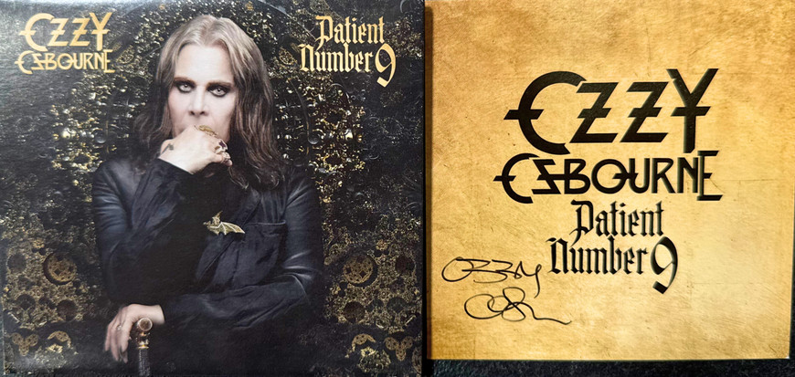 Signed Ozzy Osbourne CD 