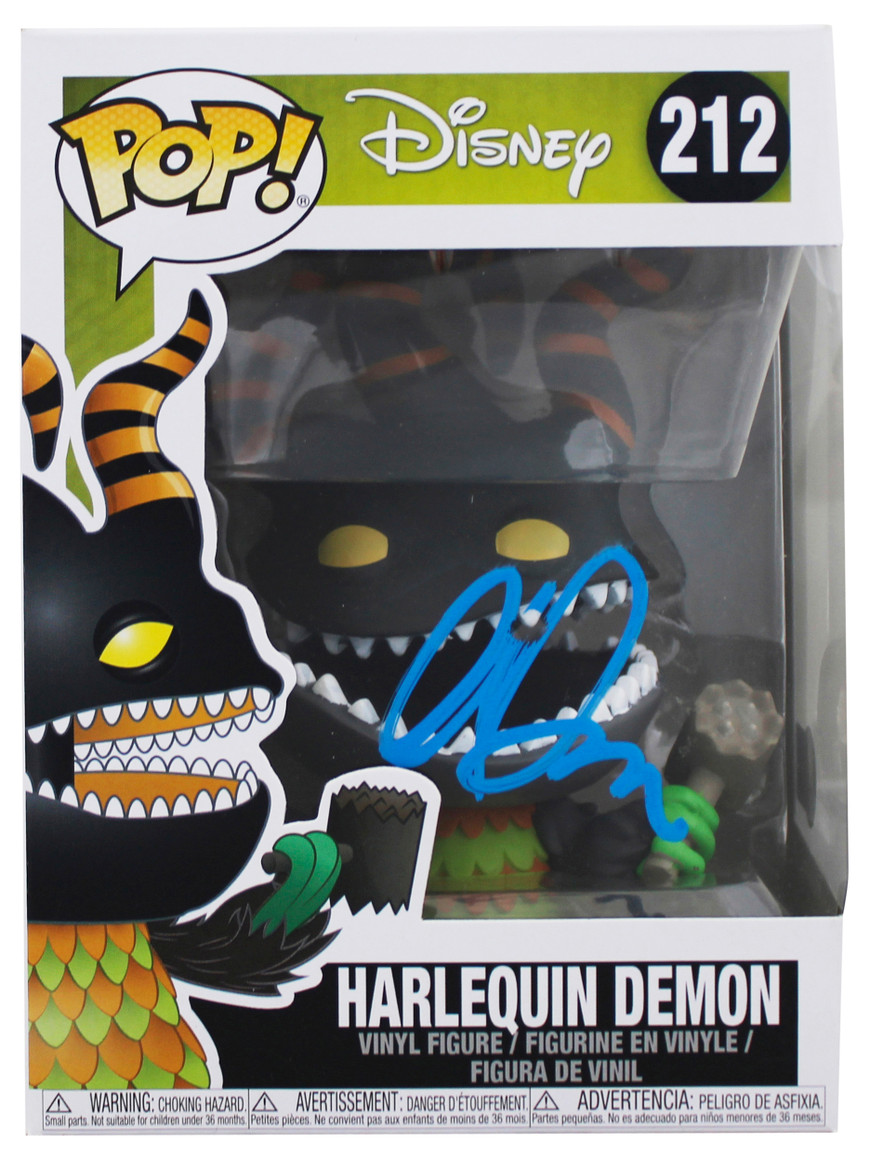 Greg Proops Signed Harlequin Demon #212 Funko Pop Vinyl Figure BAS