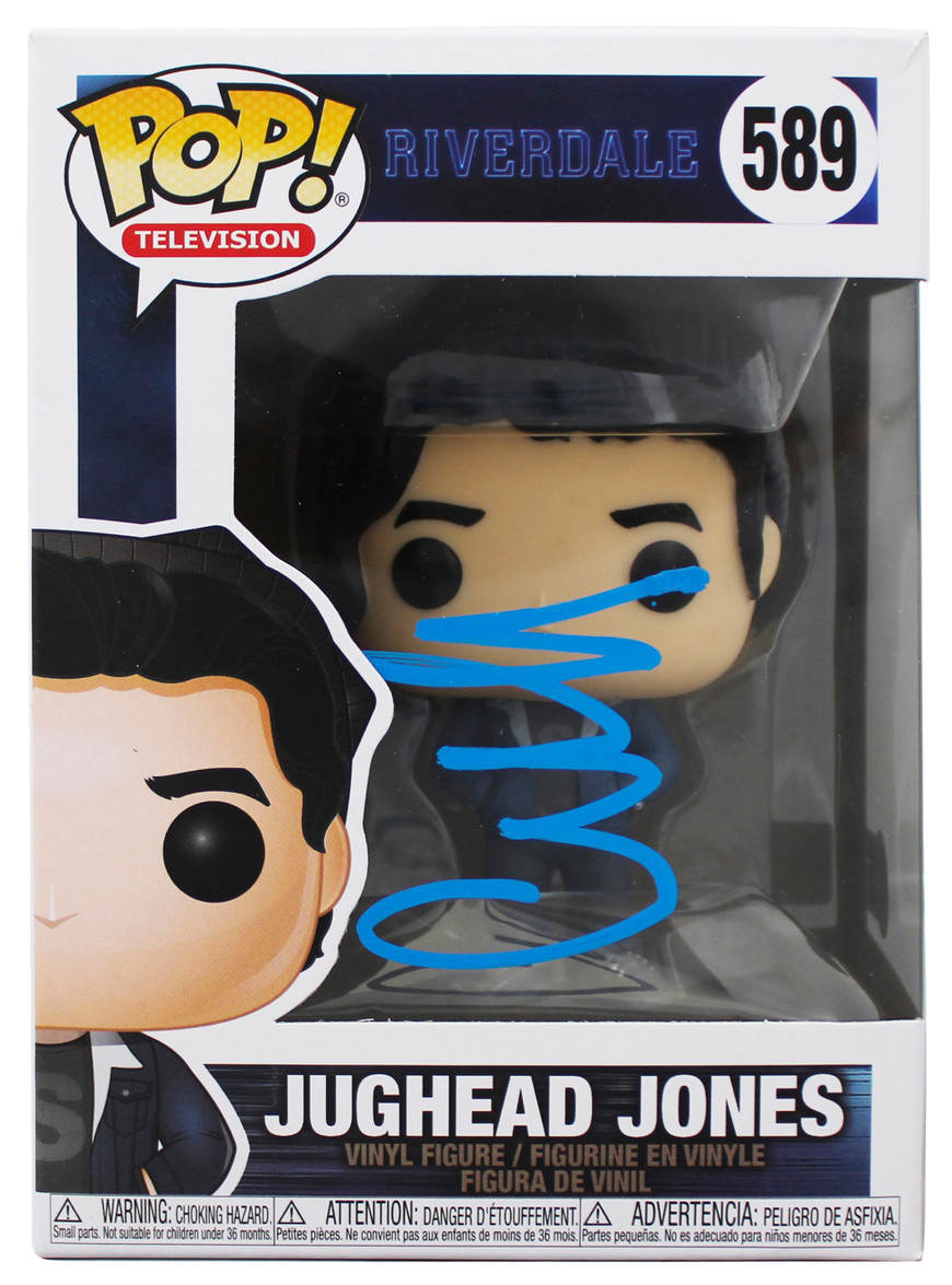 Cole Sprouse Riverdale Signed Jughead Jones Funko Pop Vinyl Figure