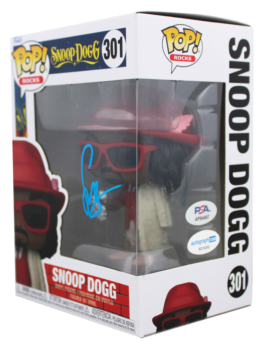 Snoop Dogg Authentic Signed #301 Funko Pop Vinyl Figure PSA/DNA