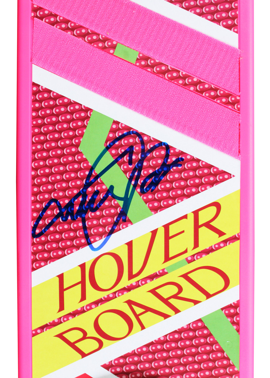 Michael J. Fox Back To The Future Part 2 Signed Hoverboard BAS