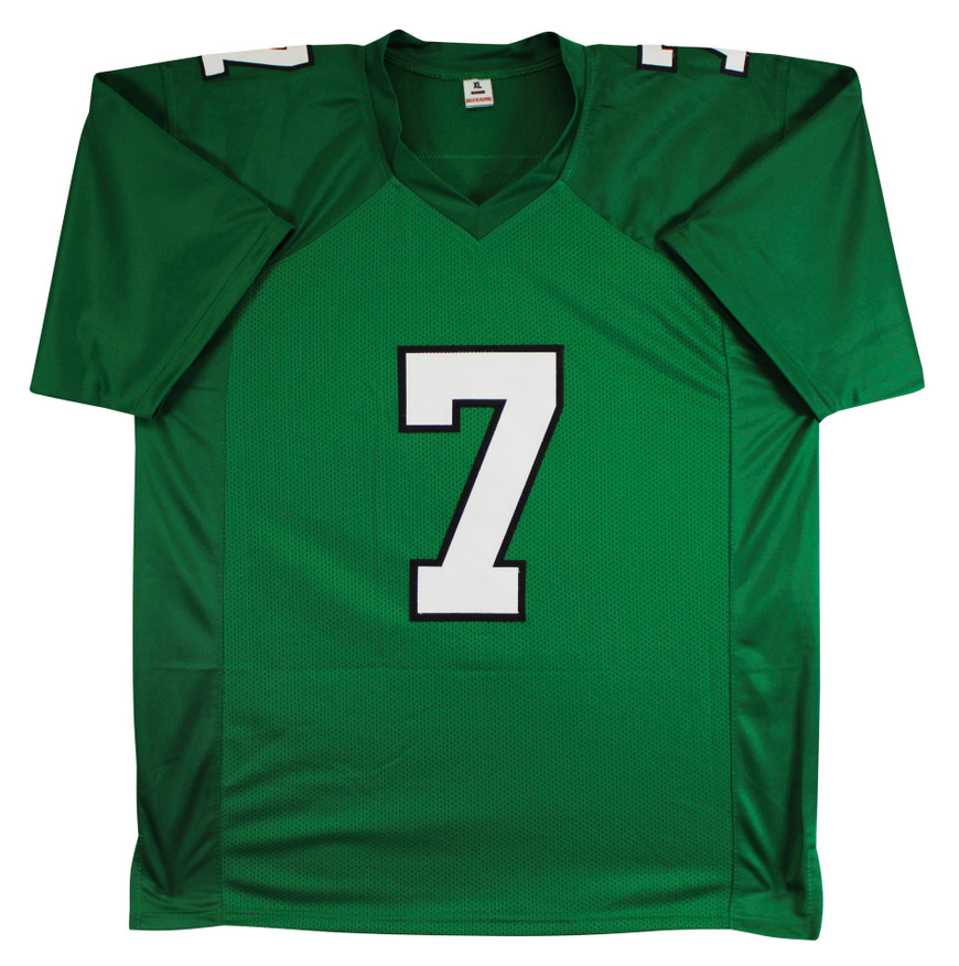 Michael Vick Authentic Signed Green Throwback Pro Style Jersey BAS