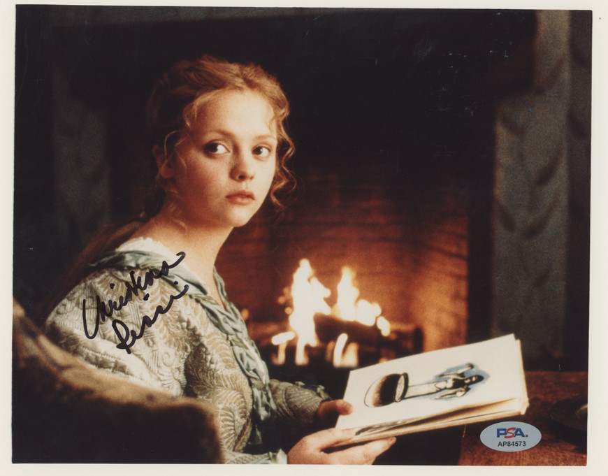 Christina Ricci Sleepy Hollow Authentic Signed 8x10 Photo PSA/DNA