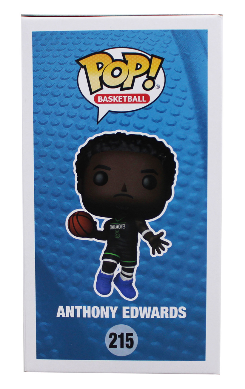 Timberwolves Anthony Edwards Signed #215 Funko Pop Vinyl Figure
