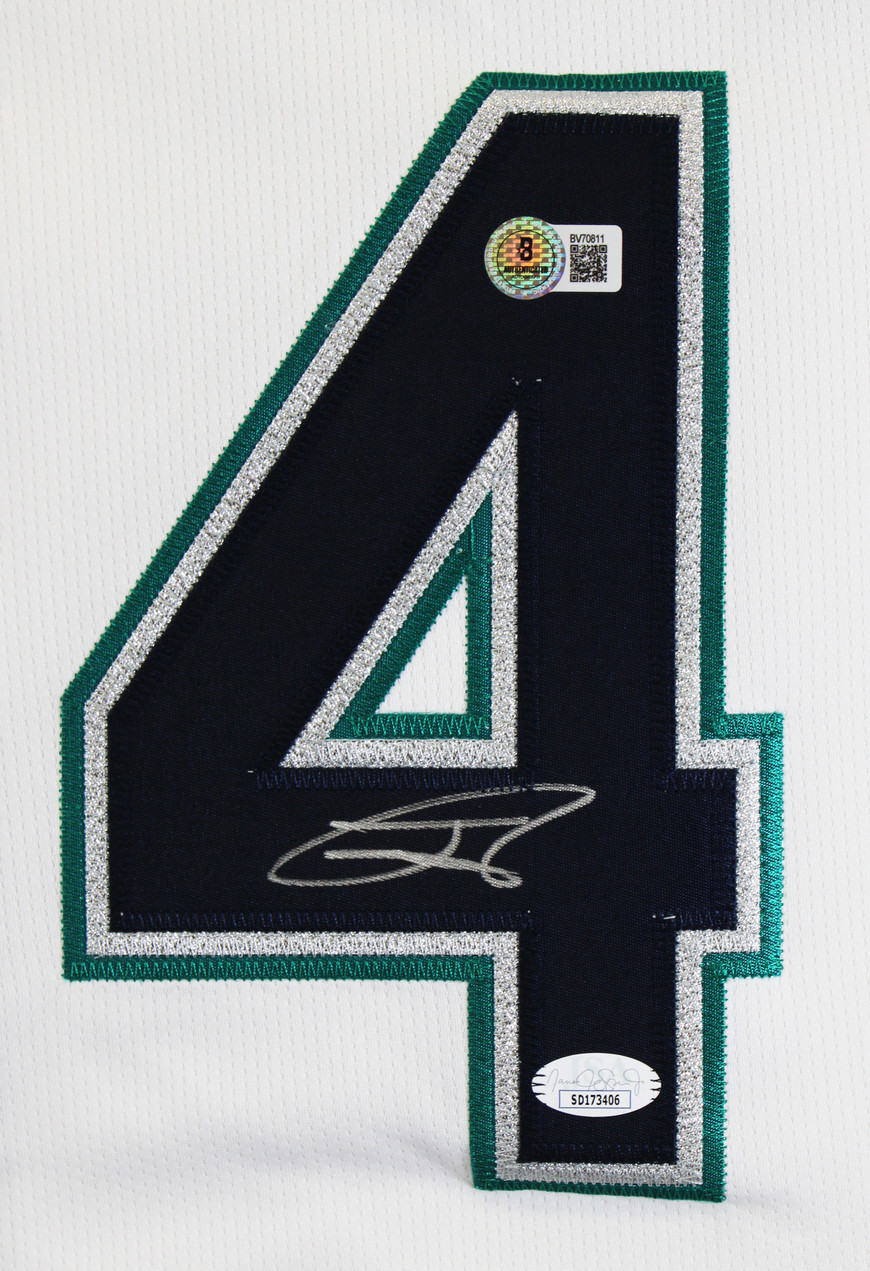 Mariners Julio Rodriguez Authentic Signed White Nike Jersey