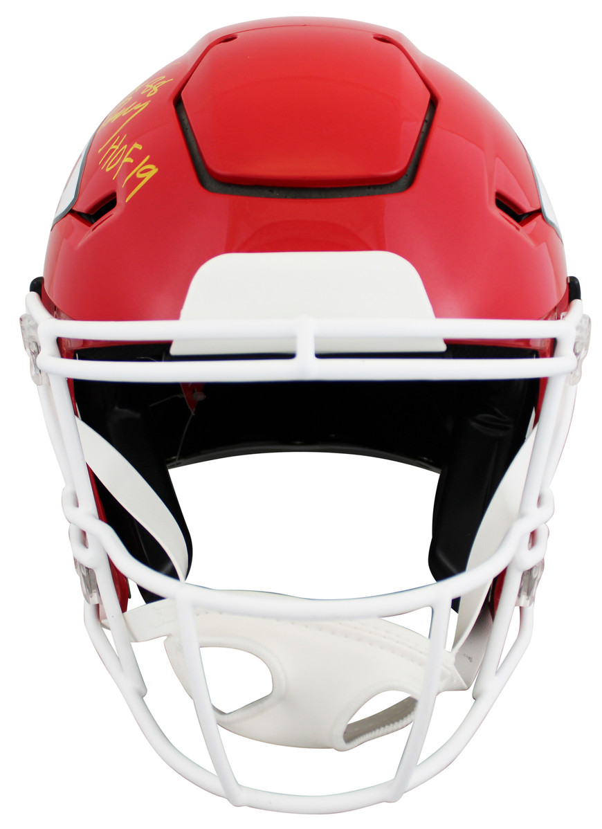chiefs speedflex helmet PATRICK MAHOMES SIGNED KANSAS CITY AUTHENTIC W Super Sports Center pro Authentic SpeedFlex Full Size Football Helmet Chiefs Tony Gonzalez "HOF 19"