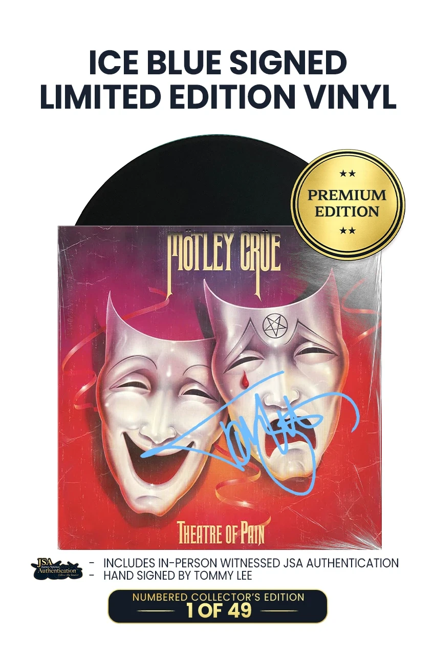 Theatre of Pain [LP] - Tommy Lee (Signed Vinyl)
