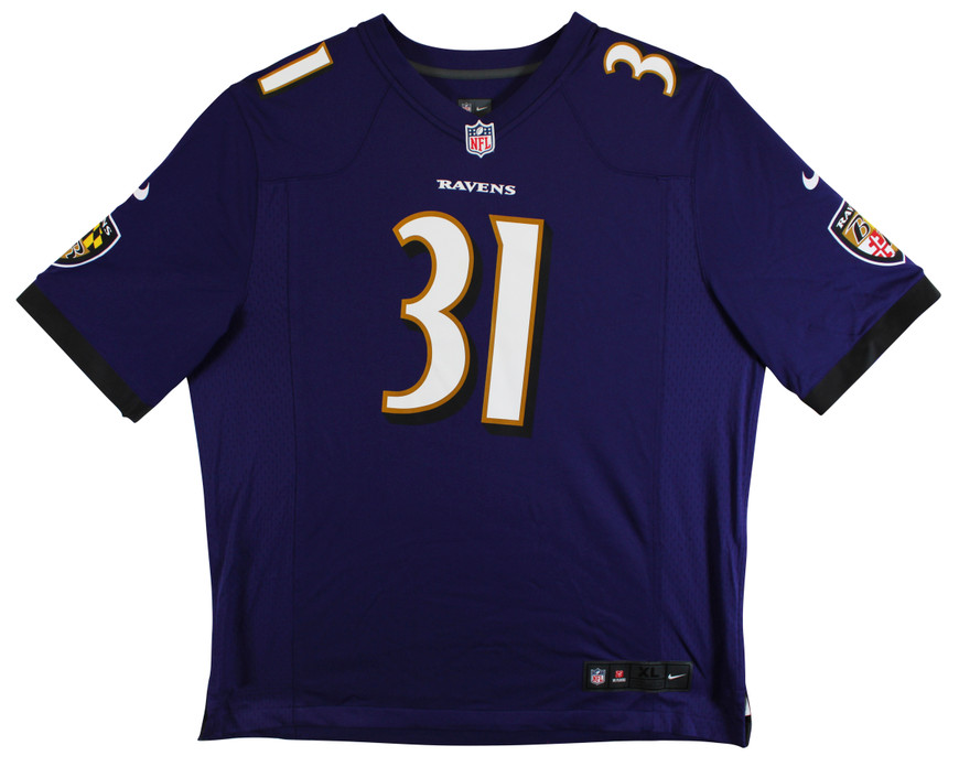 Ravens Jamal Lewis Authentic Signed Purple Nike Game Jersey