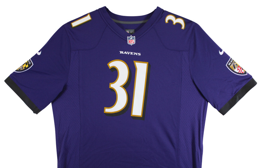 Ravens Jamal Lewis Authentic Signed Purple Nike Game Jersey