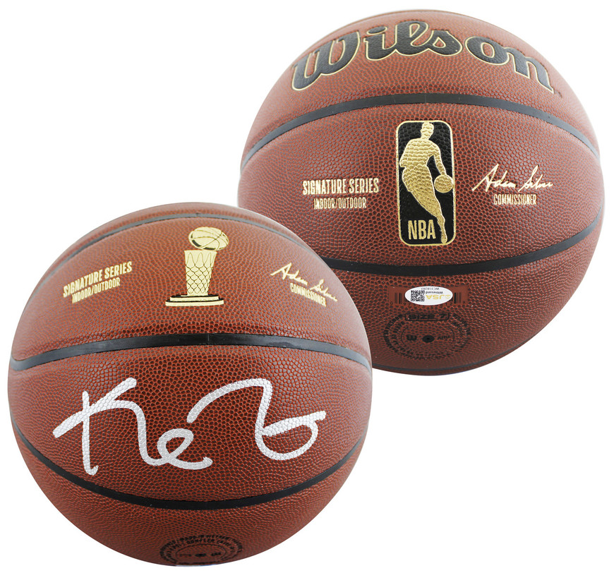 Celtics Kevin Garnett Authentic Signed Wilson Trophy Series