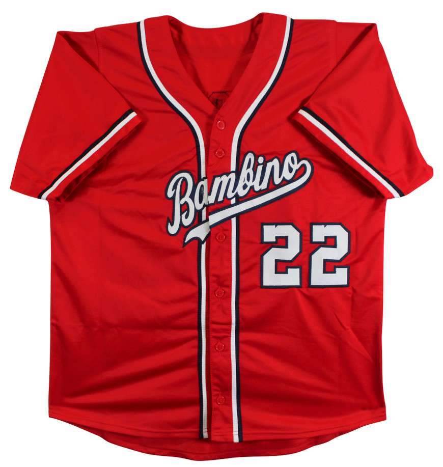 Juan Soto Authentic Signed Red Pro Style Jersey Autographed BAS