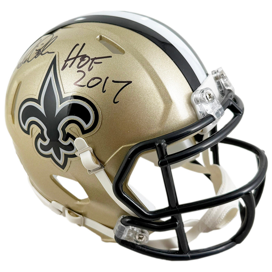 Morton Anderson Signed HOF 2017 Inscription New Orleans Saints