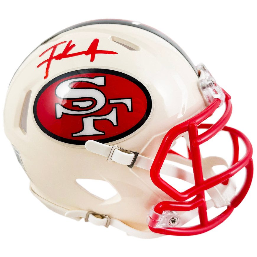 Frank Gore Signed San Francisco 49ers Retro Speed Mini Football