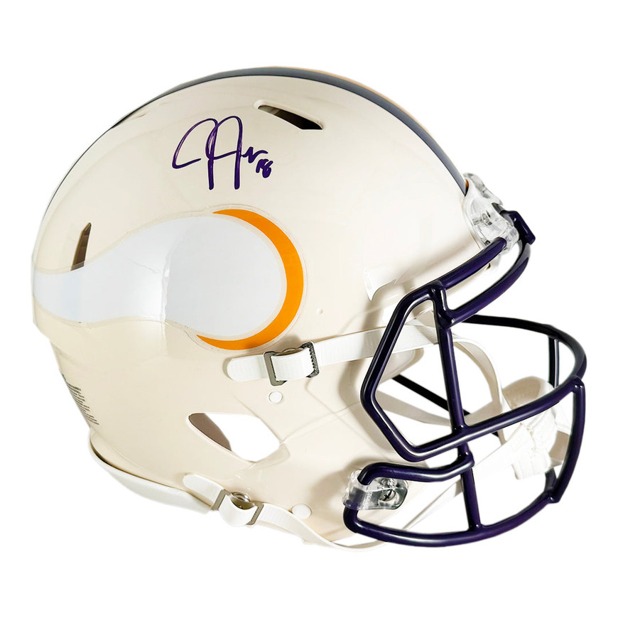 Justin Jefferson Signed Minnesota Vikings Authentic Retro Speed