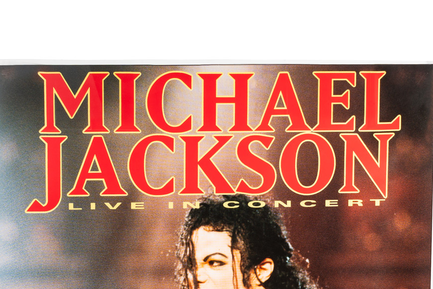 Michael Jackson 1992 Dangerous World Tour Pepsi Poster