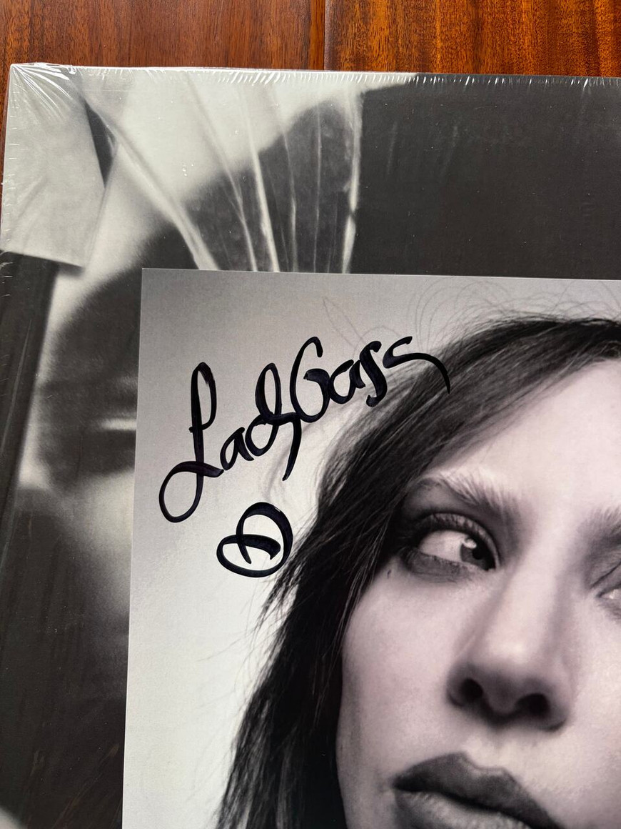 Lady Gaga Signed 