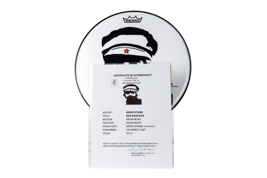 Ringo Starr Hand-Signed 