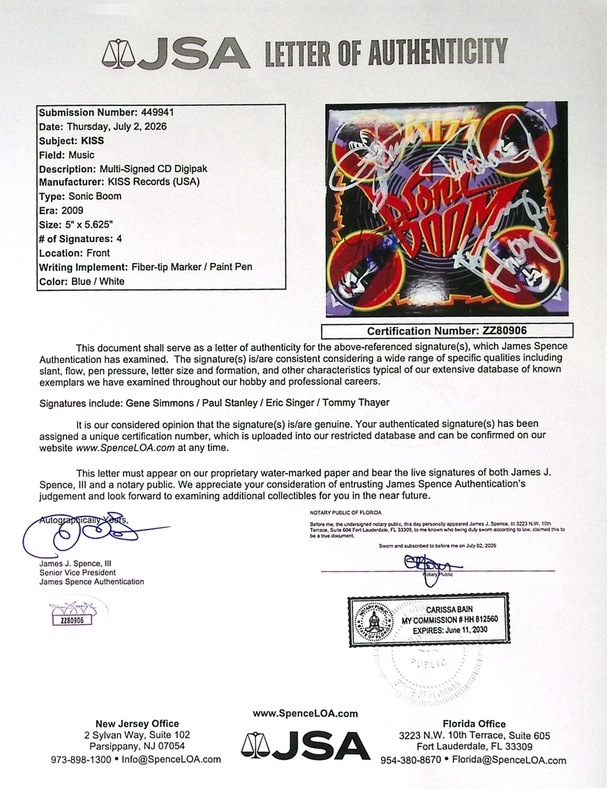 KISS Multi-Signed 