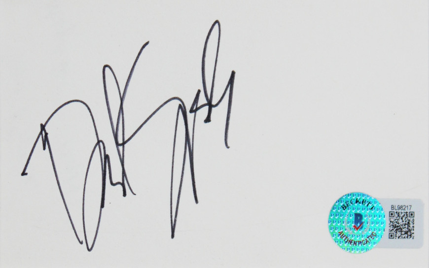 David Spade & Brittany Daniel Joe Dirt Authentic Signed Framed