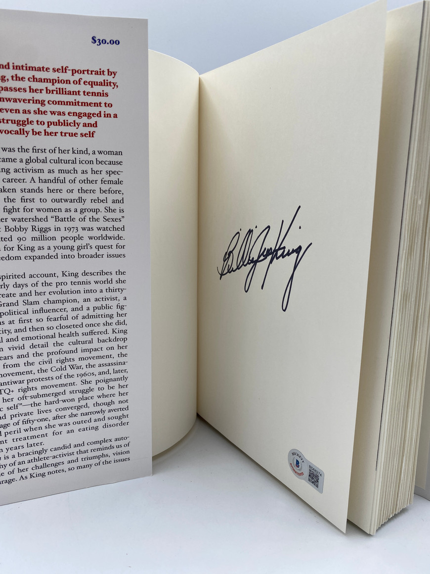 All In - Billie Jean King (Signed Book)