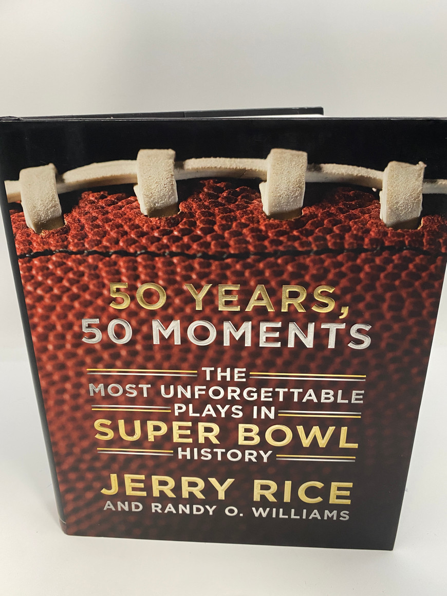 50 Years, 50 Moments Jerry Rice (Signed Book)