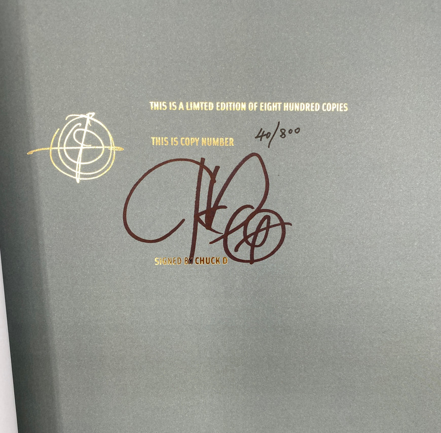 サイン本 Chuck D Fight the Power signed book Fight the Power: Rap, Race, and Reality (SIGNED FIRST