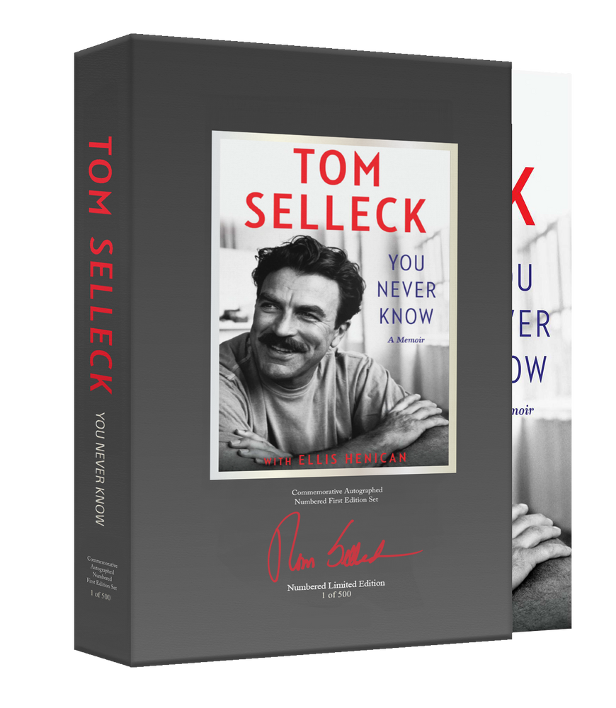 You Never Know Tom Selleck (Signed Book)