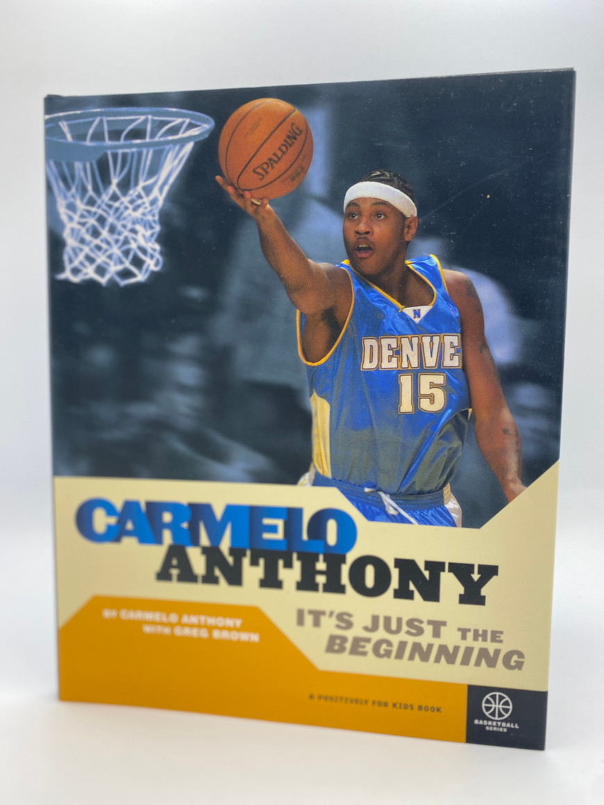 Carmelo Anthony - Carmelo Anthony (Signed Book)