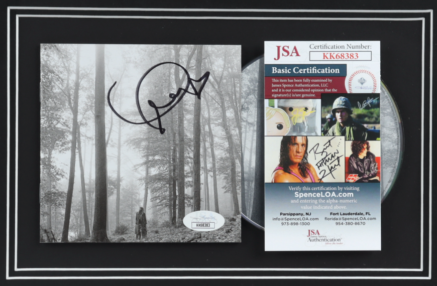 Taylor Swift Signed 17x22 Custom Framed 