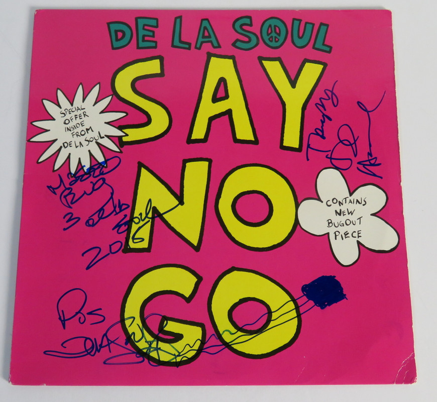 Say No Go - De La Soul (AUTOGRAPHED VINYL)