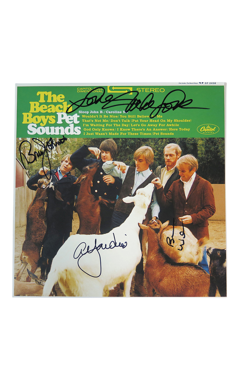 Pet Sounds - The Beach Boys (AUTOGRAPHED VINYL)