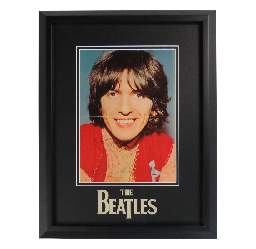 ☆GEORGE HARRISON◇校正刷り◇リプロ☆Proof◇見本刷り◇額装品