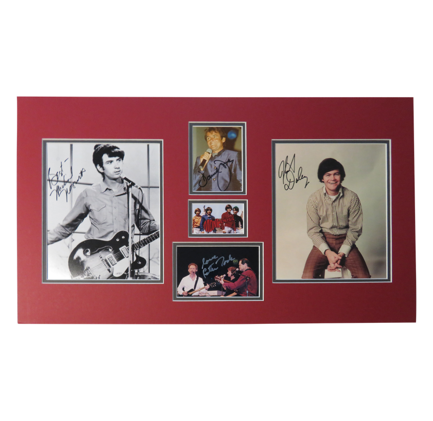 THE MONKEES（モンキーズ）の4名直筆サイン額装 Lot Detail - The
