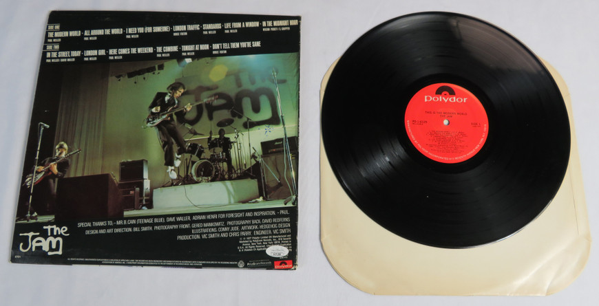 This Is The Modern World - The Jam (Signed Vinyl)