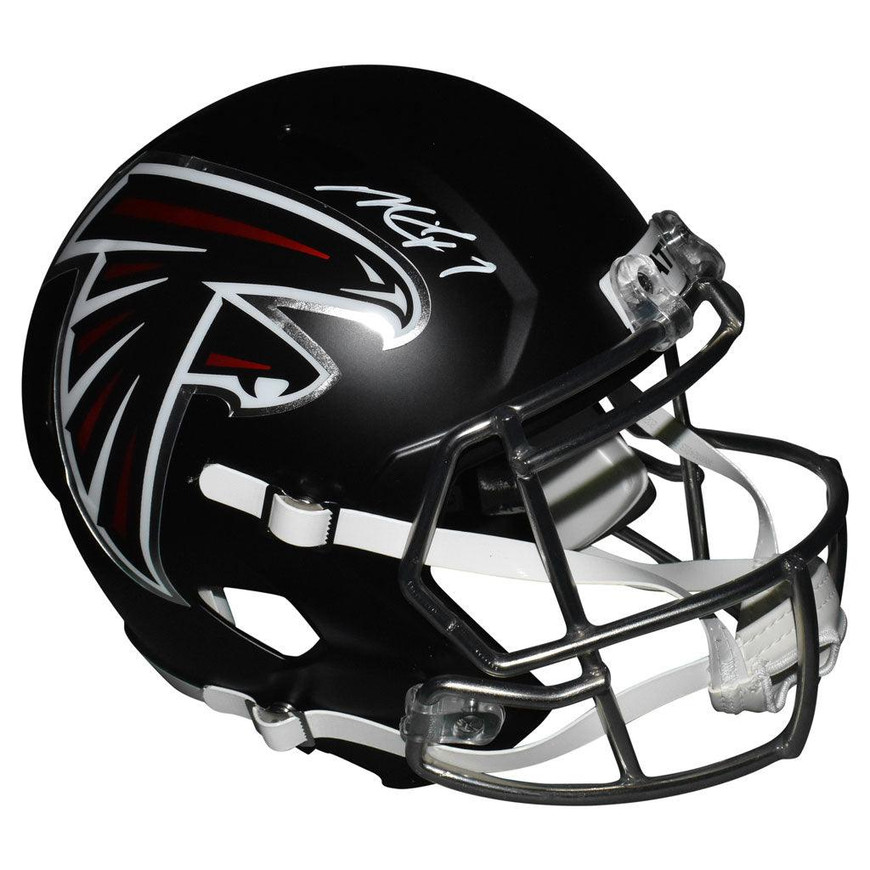 Michael Vick Signed Atlanta Falcons Speed Full-Size Replica Black
