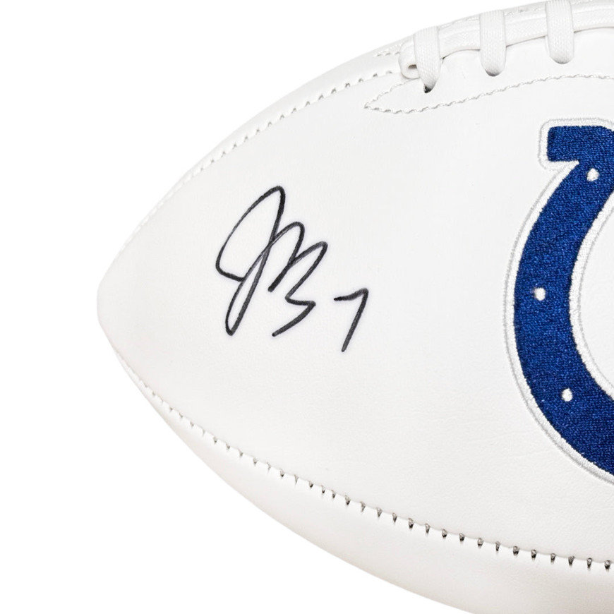 Jacoby Brissett Signed Indianapolis Colts Official NFL Team Logo
