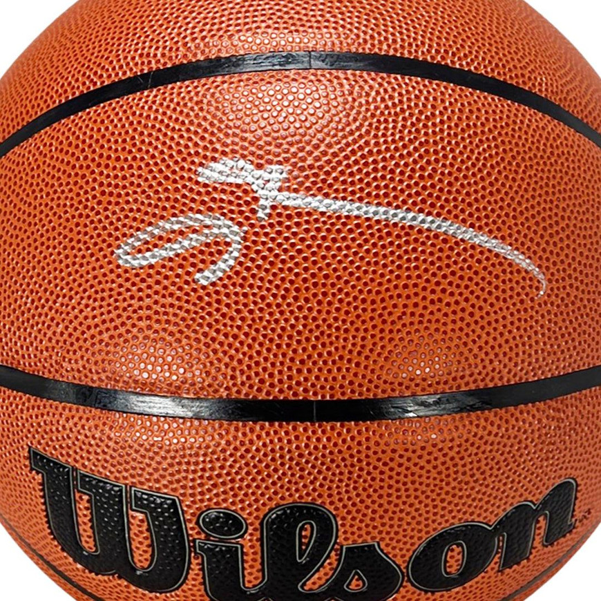 Allen Iverson Signed Wilson NBA Authentic Series Basketball