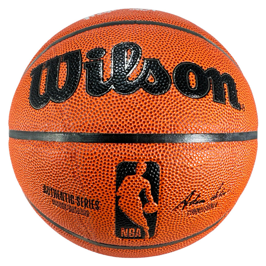 Toni Kukoc Signed HOF 21 Inscription Wilson Authentic Series