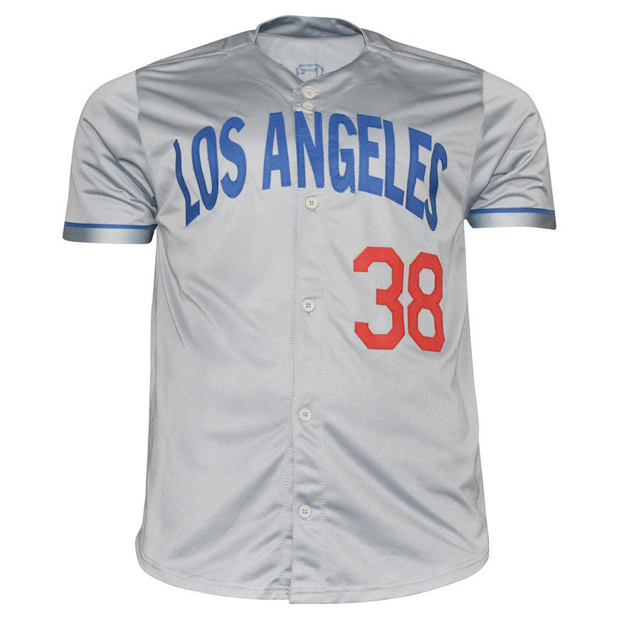 Eric Gagne Signed Los Angeles Grey Baseball Jersey (JSA) -