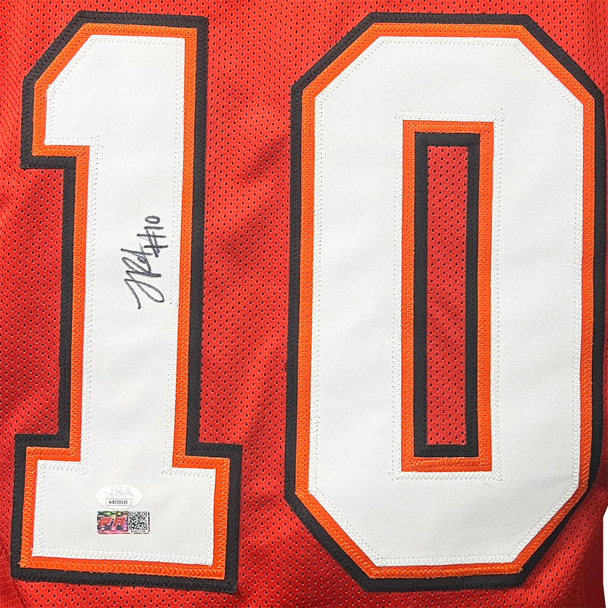 Trey Palmer Signed Tampa Bay Red Football Jersey (JSA) -