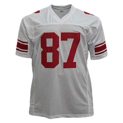 Sterling Shepard Autographed Pro Style Football Jersey White (JSA)