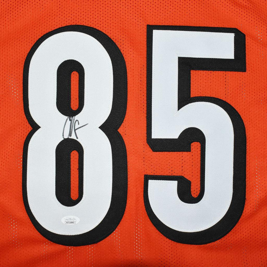 Chad Johnson Signed Cincinnati Orange Ochocinco Football Jersey
