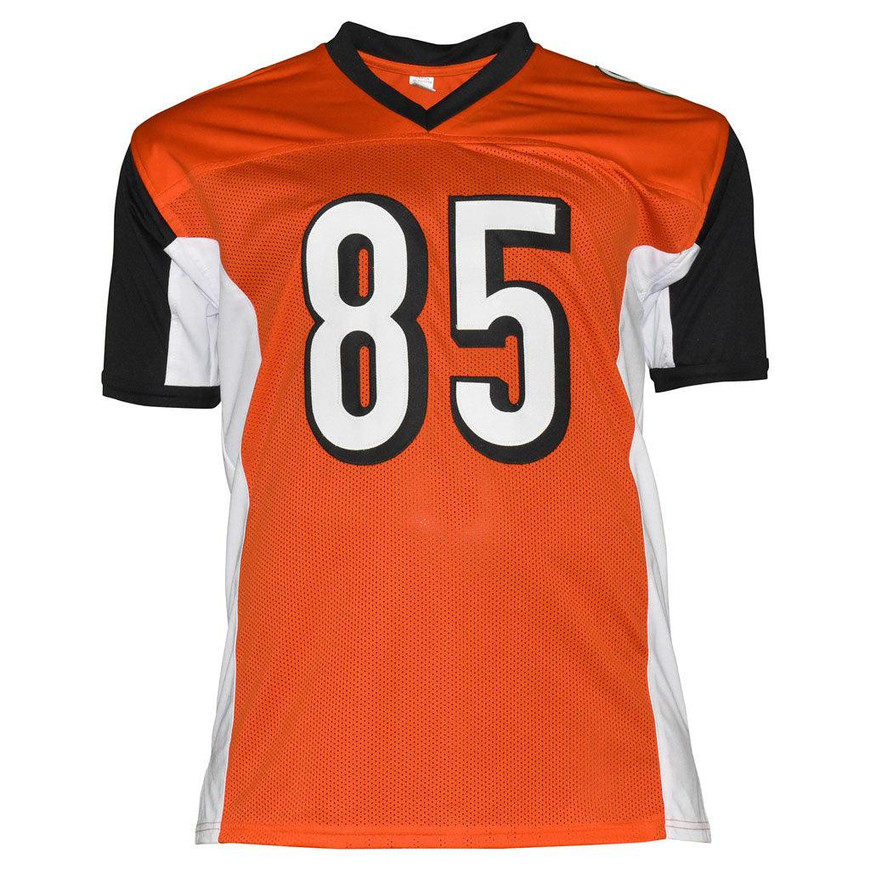 Chad Johnson Signed Cincinnati Orange Ochocinco Football Jersey