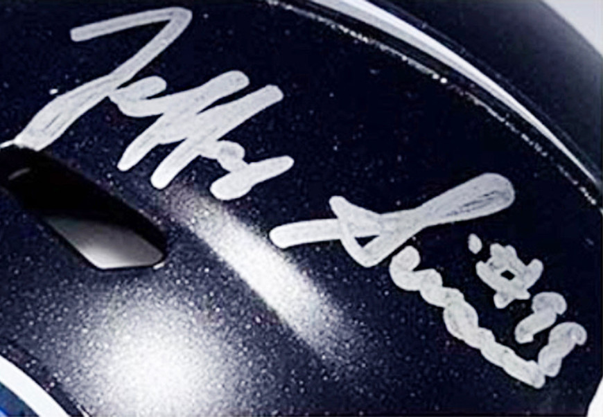 Jeffery Simmons Signed Tennessee Titans Speed Mini Football Helmet
