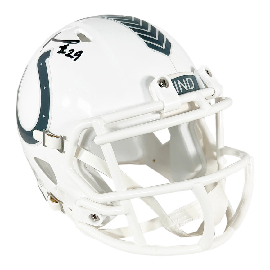 colts speedflex helmets Indianapolis Riddell Authentic Helmet This helmet is the most authentically Jonathan Taylor Autographed Indianapolis Colts