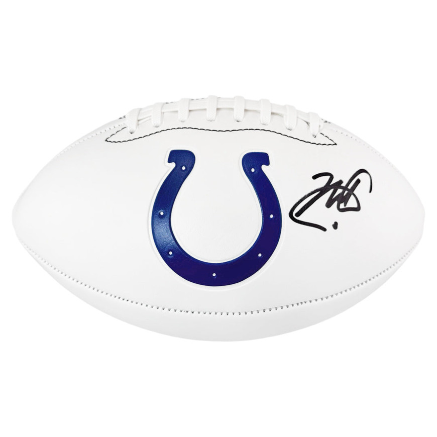 Nick Cross Signed Indianapolis Colts Official NFL Team Logo White