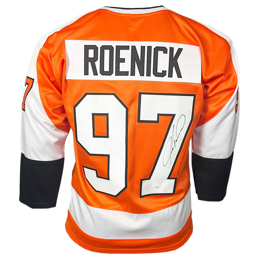 Jeremy Roenick Signed Philadelphia Orange Hockey Jersey (JSA) -