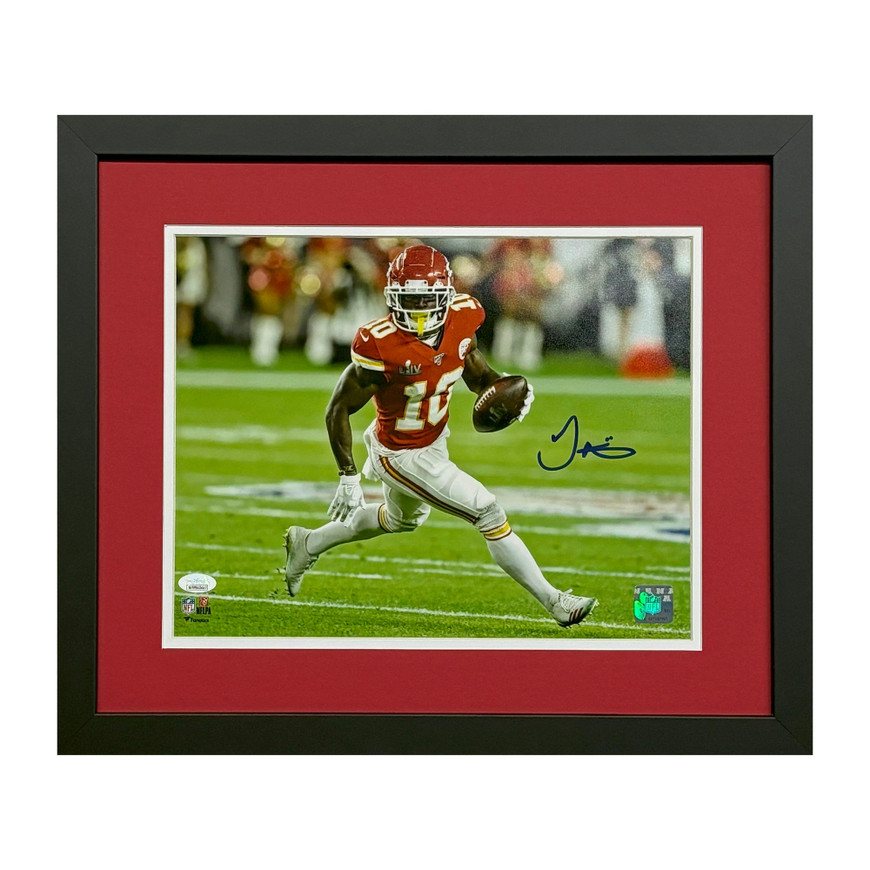 TYREEK HILL　タイリーク ヒル　直書きサインカード　　AUTO　NFL Autographed Tyreek Hill NFL Trading Cards, Autographed